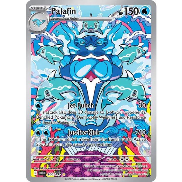 Palafin 200/197 - Obsidian Flames - Holofoil