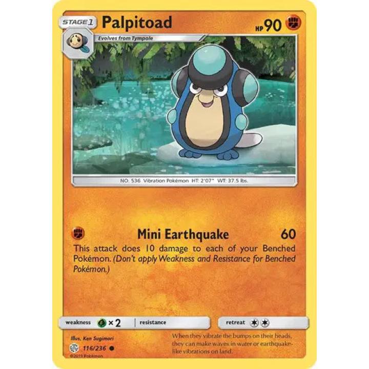 Palpitoad 116/236 - Cosmic Eclipse - Reverse Holofoil