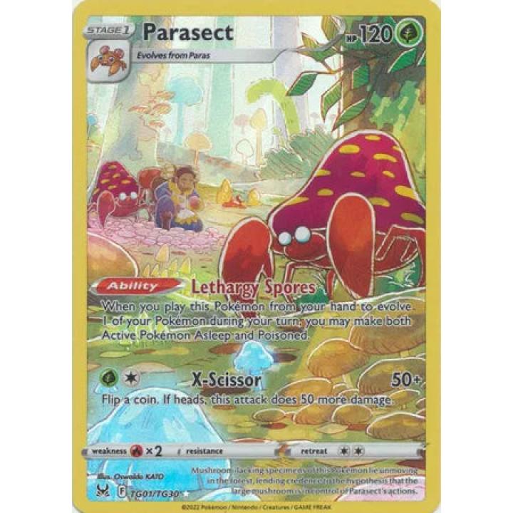 Parasect TG01/TG30 - Lost Origin Trainer Gallery - Holofoil