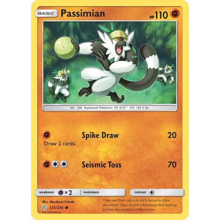 Passimian 125/236 - Cosmic Eclipse - Reverse Holofoil