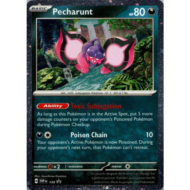Pecharunt 149 - Scarlet & Violet Promo - Cosmos Holo