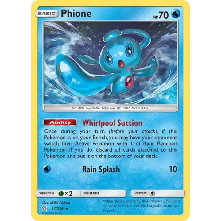 Phione 57/236 - Cosmic Eclipse - Reverse Holofoil