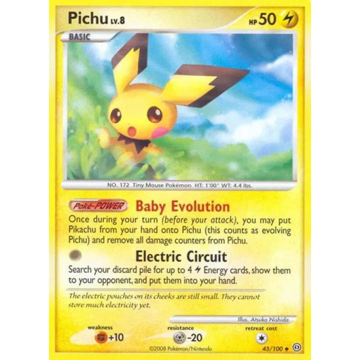 Pichu Lv.8 45/100 - Stormfront - Normal