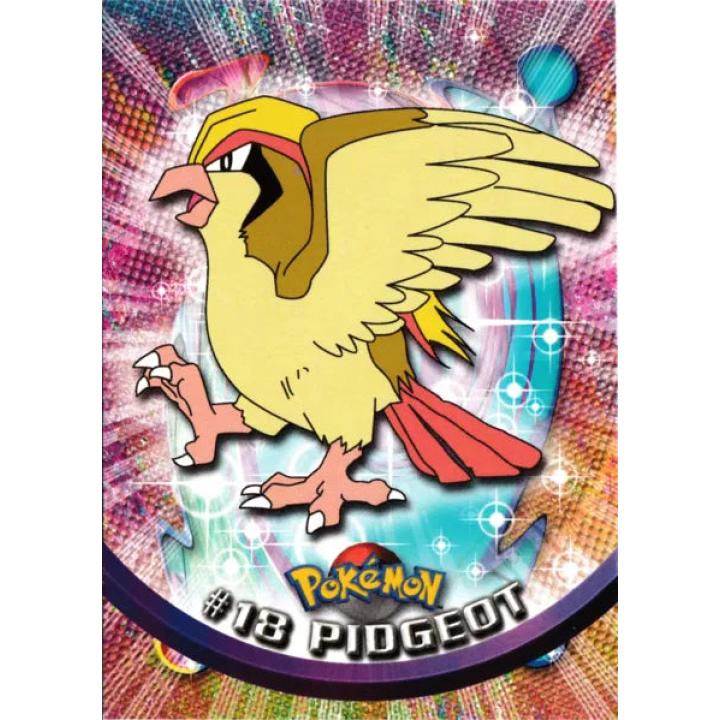 Pidgeot 18 - Topps Series 1 - Base Chrome