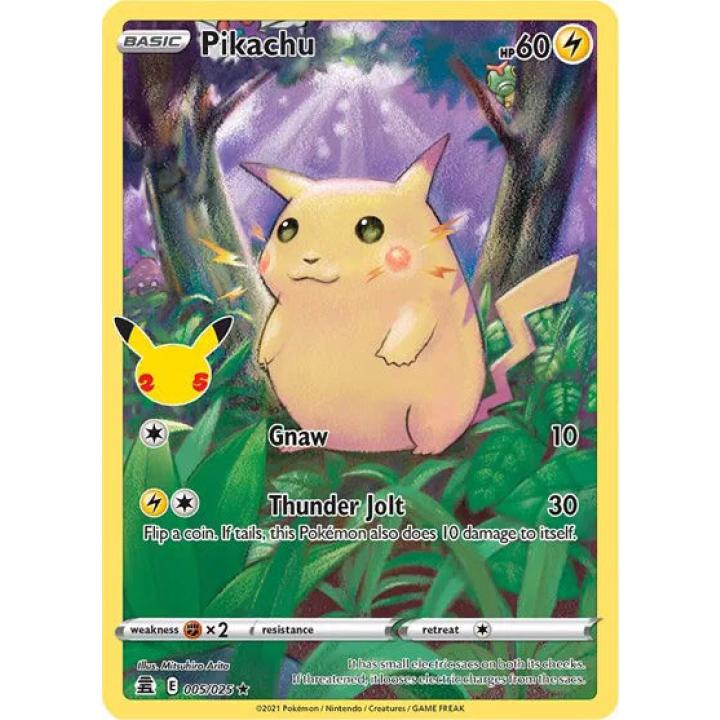 Pikachu 005/025 - Celebrations - Holofoil
