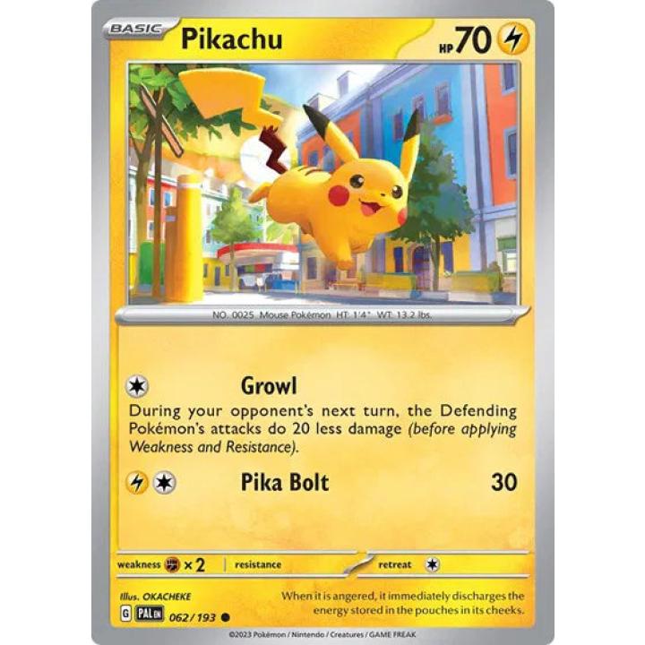 Pikachu 062/193 - Paldea Evolved - Normal