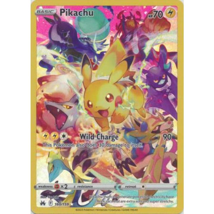 Pikachu 160/159 - Crown Zenith - Holofoil