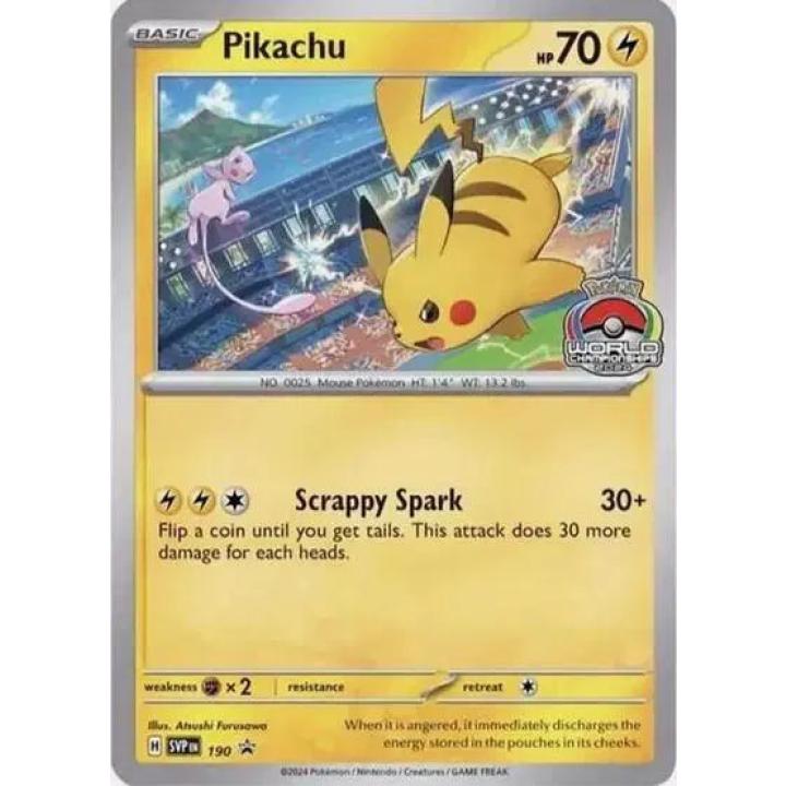 Pikachu 190 - Scarlet & Violet Promo - Normal (sealed)