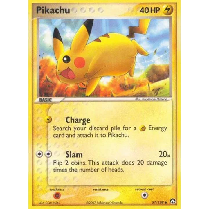 Pikachu 57/108 - EX Power Keepers - Normal