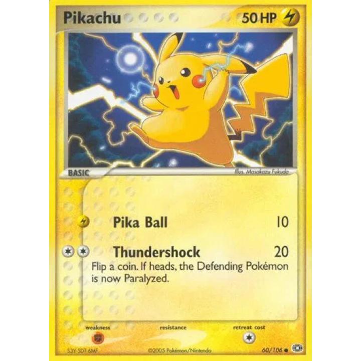 Pikachu 60/106 - EX Emerald - Normal