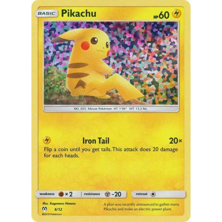 Pikachu 6/12 - McDonald's Promos 2019 - Holofoil