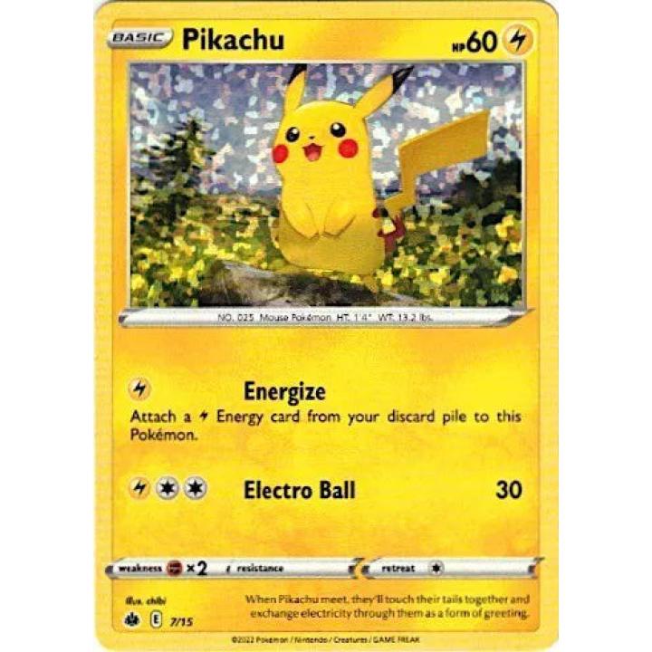 Pikachu 7/15 - McDonald's Promos 2022 - Holofoil