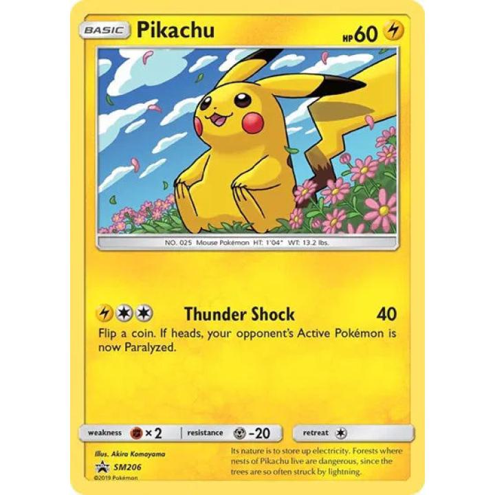 Pikachu SM206 - Sun & Moon Promo - Holofoil
