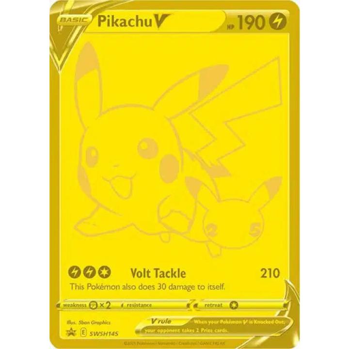 Pikachu V SWSH145 - Sword & Shield Promo - Holofoil (sealed)