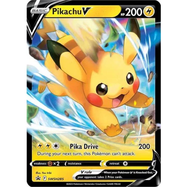Pikachu V SWSH285 - Sword & Shield Promo - Holofoil