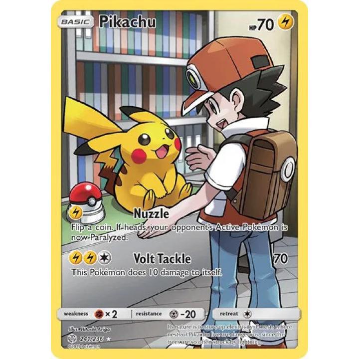 Pikachu (PSA 8) 241/236 - Cosmic Eclipse - Holofoil