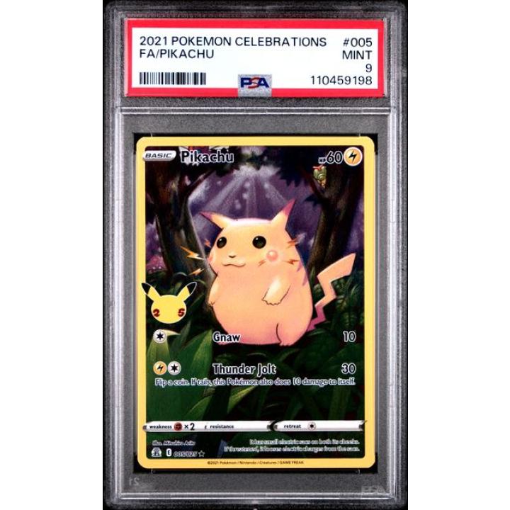 Pikachu (PSA 9) 005/025 - Celebrations - Holofoil