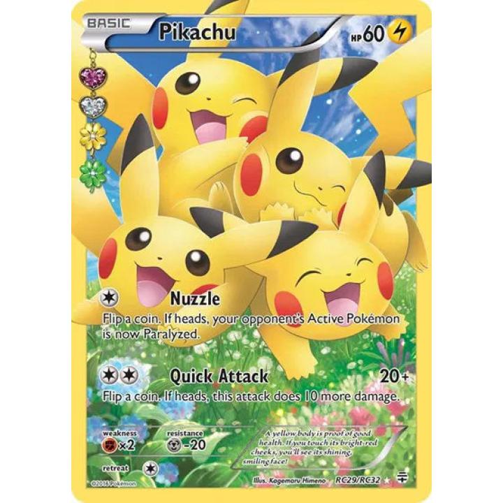 Pikachu RC29/RC32 - Generations: Radiant Collection - Holofoil