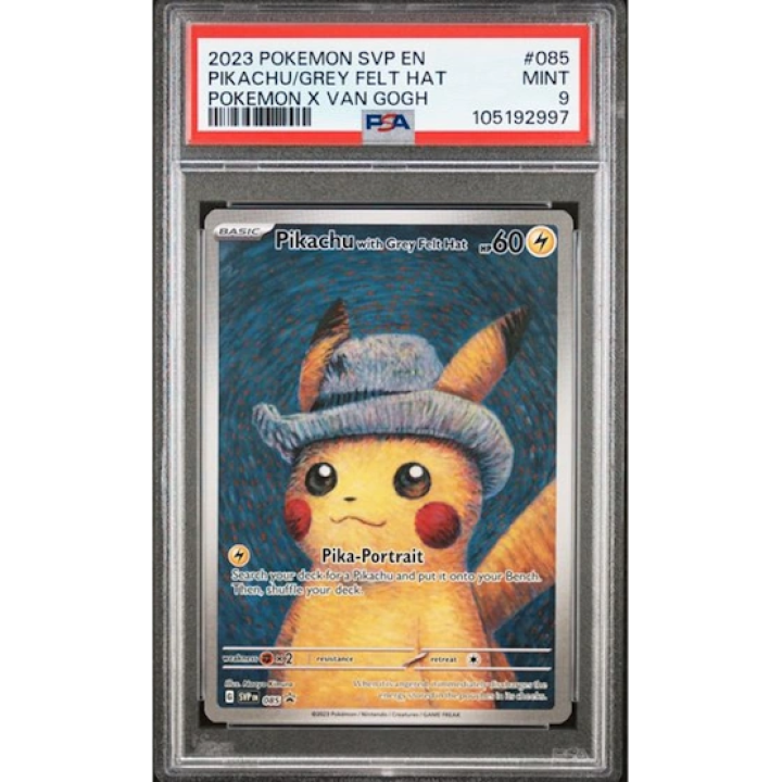 Pikachu with Grey Felt Hat (PSA 9) 085 - Scarlet & Violet Promo - Normal