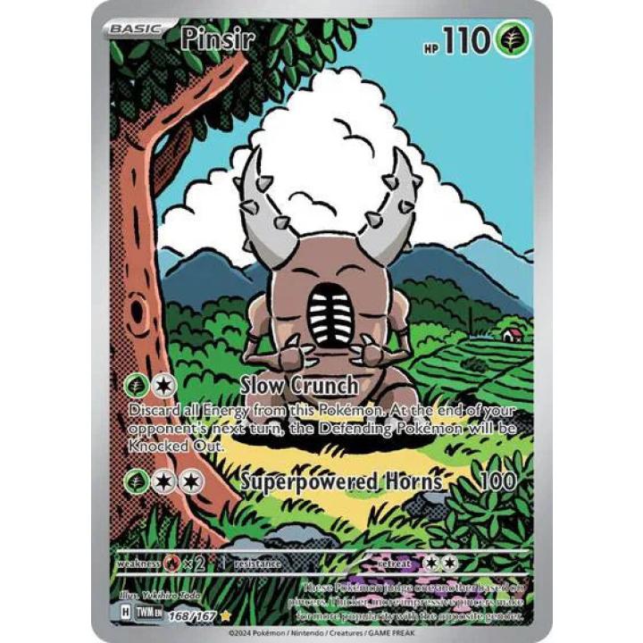 Pinsir 168/167 - Twilight Masquerade - Holofoil