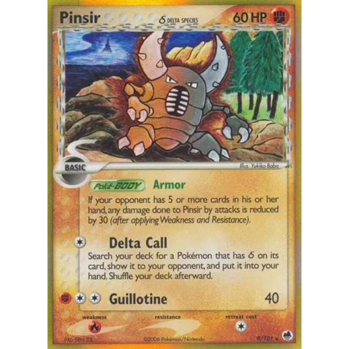 Pinsir 9/101 - EX Dragon Frontiers - Holofoil