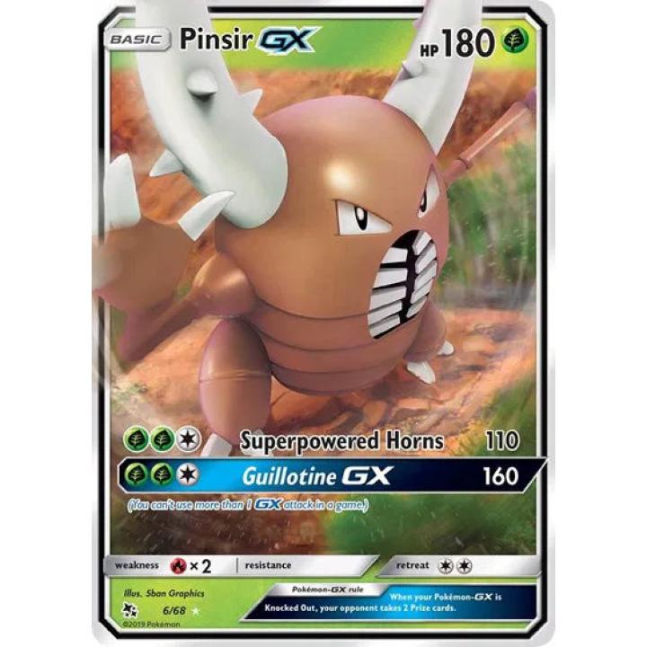 Pinsir GX 6/68 - Hidden Fates - Holofoil