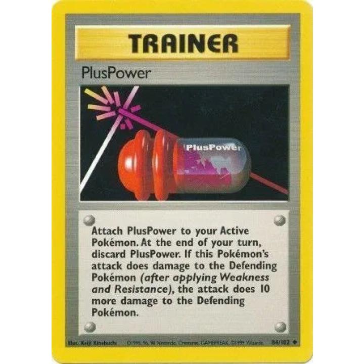 PlusPower 84/102 - Base Set (Unlimited) - Normal - Excellent