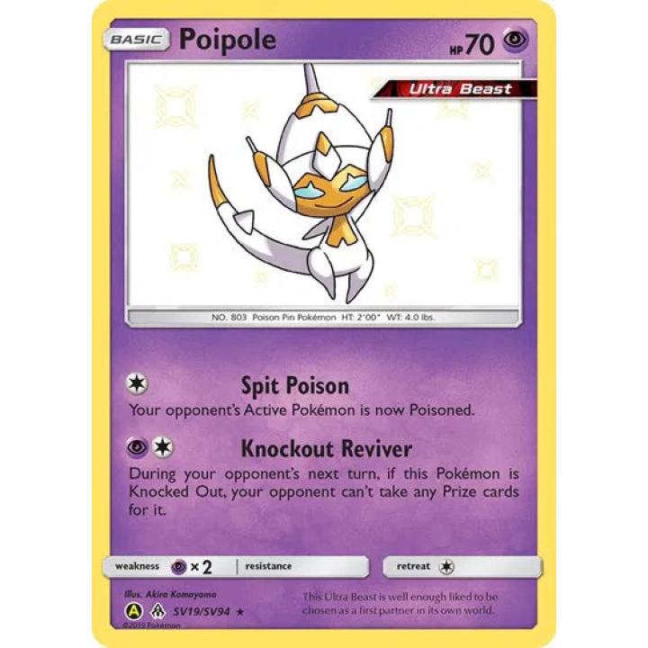 Poipole SV19/SV94  - Hidden Fates: Shiny Vault - Holofoil