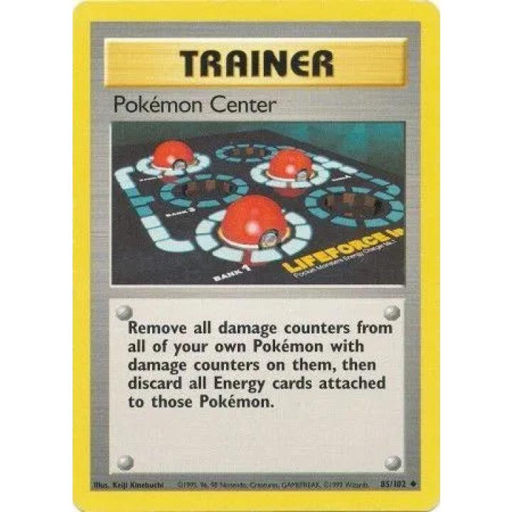 Pokémon Center 85/102 - Base Set (Unlimited) - Normal - Excellent