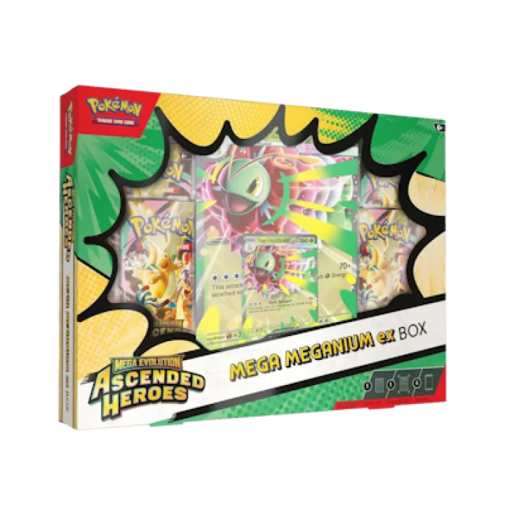 Pokémon Ascended Heroes: Mega Meganium ex Box