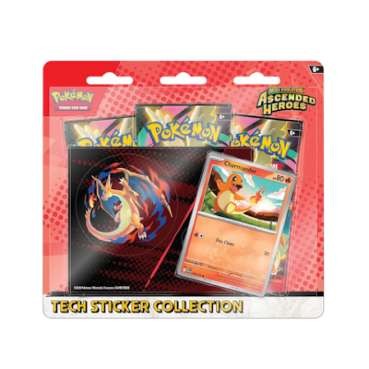Pokémon Ascended Heroes: Tech Sticker Collection - Charmander