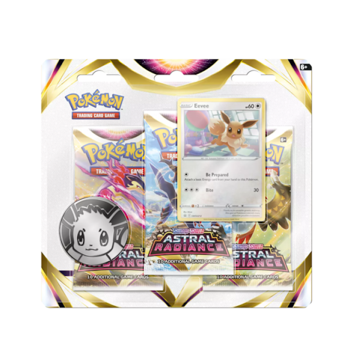 Pokémon Astral Radiance: 3-Pack Blister - Eevee