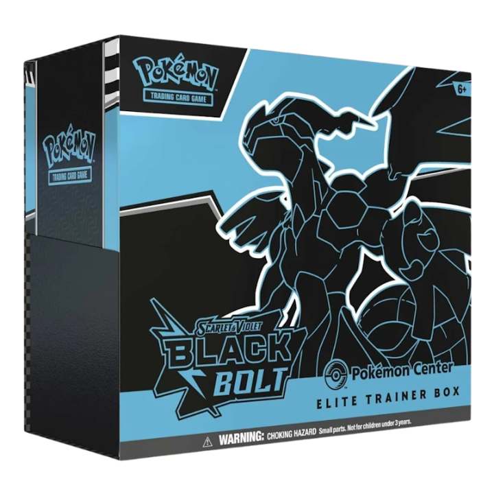 Pokémon Black Bolt: Pokémon Center Elite Trainer Box (beschadigd)