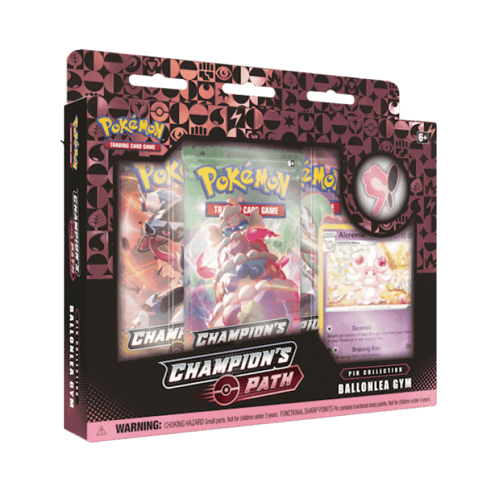 Pokémon Champion's Path: Ballonlea Gym Pin Collection