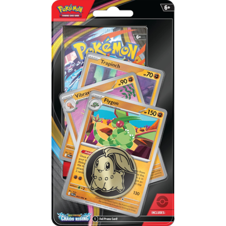 Pokémon Chaos Rising: Premium Checklane Blister - Flygon