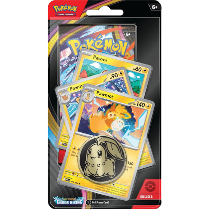 Pokémon Chaos Rising: Premium Checklane Blister - Pawmot