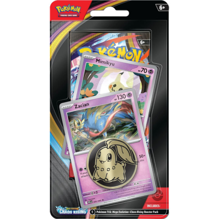 Pokémon Chaos Rising: Premium Checklane Blister - Zacian