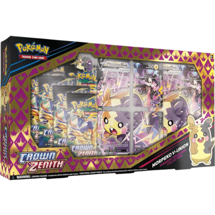 Pokémon Crown Zenith Collection: Morpeko V-UNION Premium Treasures
