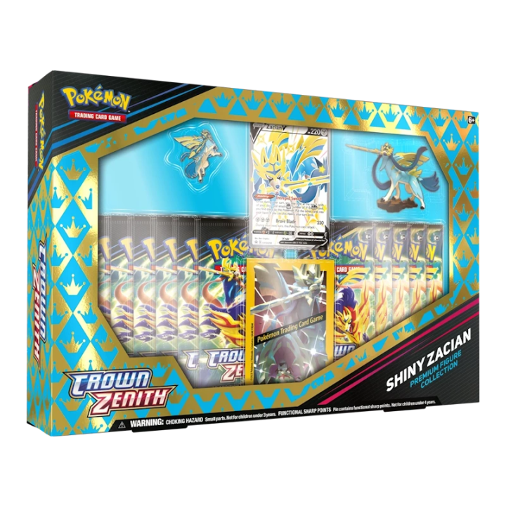 Pokémon Crown Zenith: Shiny Zacian Premium Figure Collection