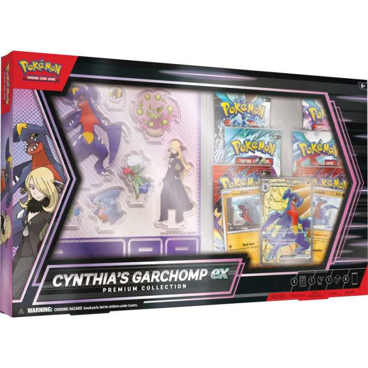 Pokémon Cynthia's Garchomp ex: Premium Collection Box (schade)
