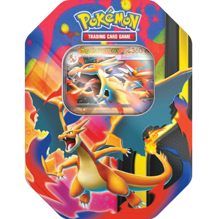 Pokémon Mega Charizard Y ex Tin