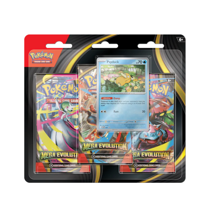Pokémon Mega Evolution: 3-Pack Blister - Psyduck