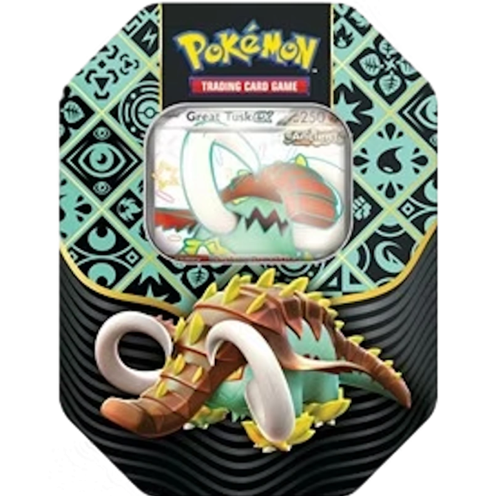 Pokémon Paldean Fates: Tin - Great Tusk ex
