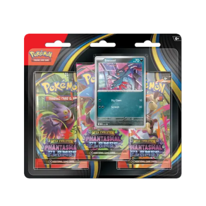 Pokémon Phantasmal Flames: 3-Pack Blister - Sneasel