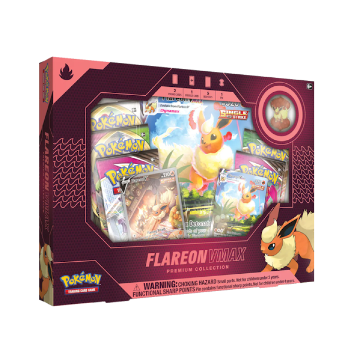 Pokémon: Premium Collection Box - Flareon VMAX