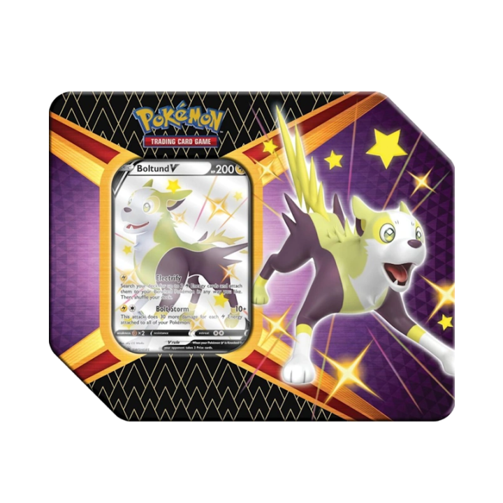 Pokémon Shining Fates: Boltund V Tin