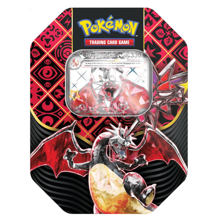 Pokémon Paldean Fates: Tin - Charizard EX