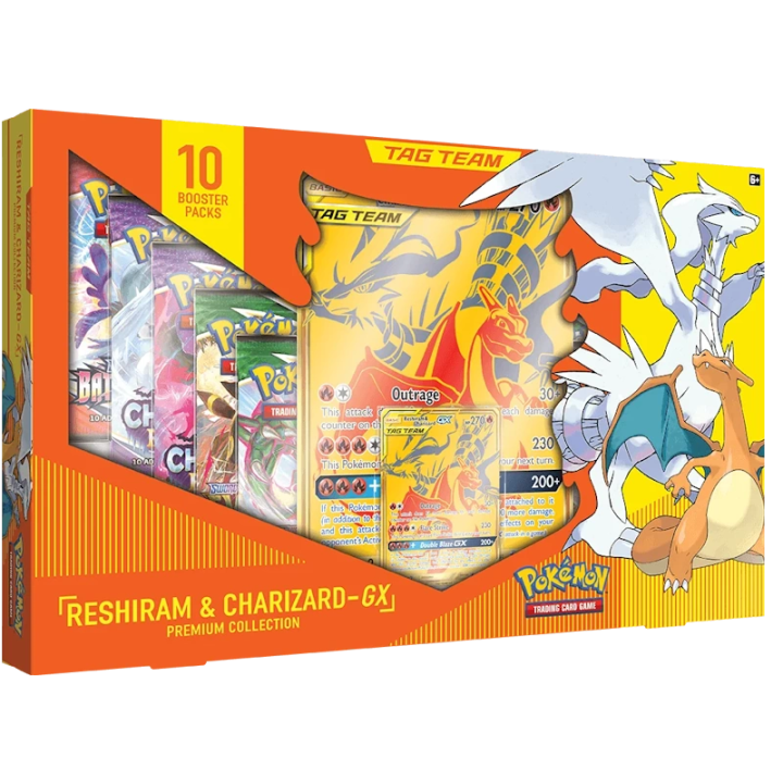 Pokémon Tag Team Reshiram & Charizard GX Premium Collection