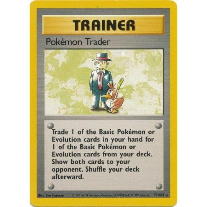 Pokemon Trader 77/102 - Base Set (Unlimited) - Normal