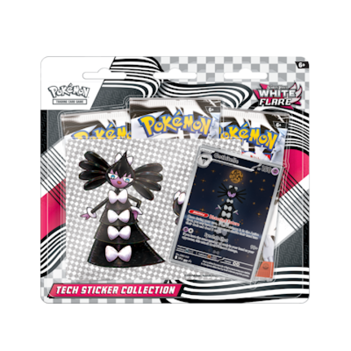 Pokémon White Flare: Tech Sticker Collection - Gothitelle